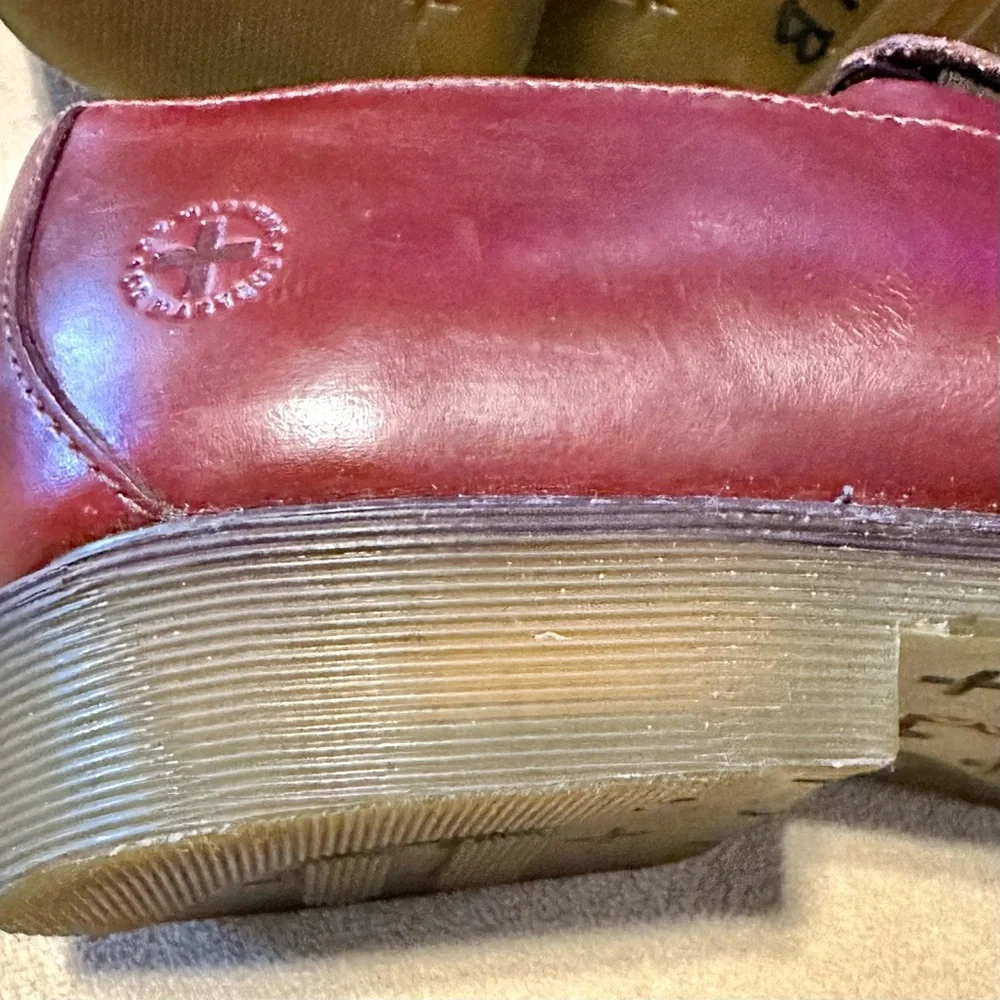 Dr. Martens Saul Mens Leather Slip On Loafers Size US 11 Cognac - Picture 5 of 8